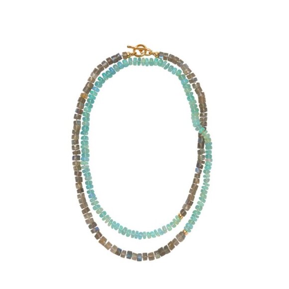 Lizzie Fortunato Sea Grass Necklace in Multi